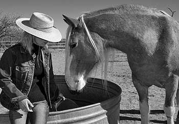 Karen with Callie