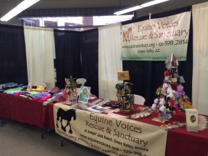 EV tables at Pet Expo