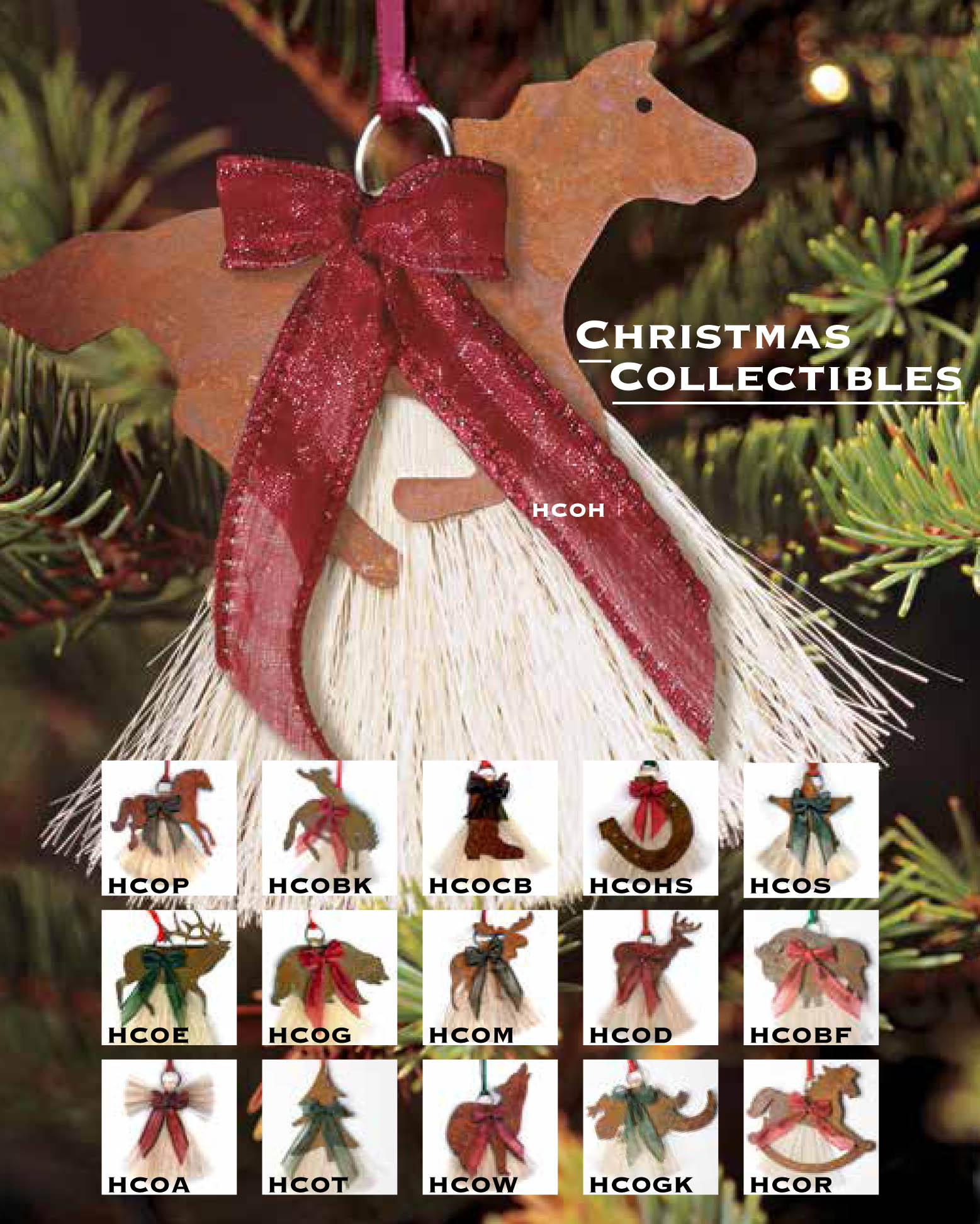 Cowboy Collectibles Horsehair Ornament