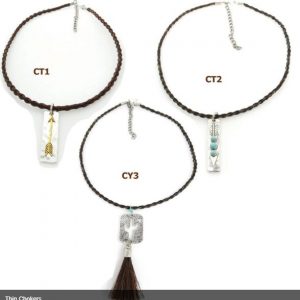 Cowboy Collectibles Horsehair Thin Choker