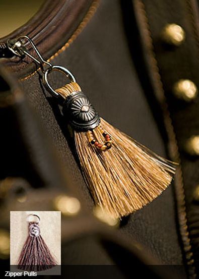 Cowboy Collectibles Horsehair Zipper Pulls-SOLD OUT (More soon)